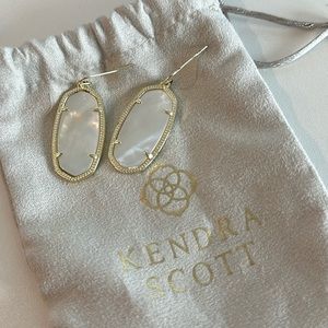 Kendra Scott mother of pearl earrings
